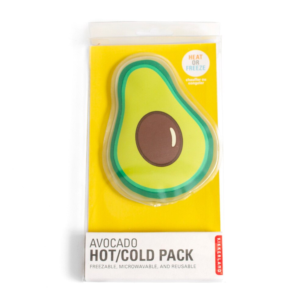 Kikkerland, Personal Care, Health & Beauty, Avocado, Hot-Cold Pack, 355218